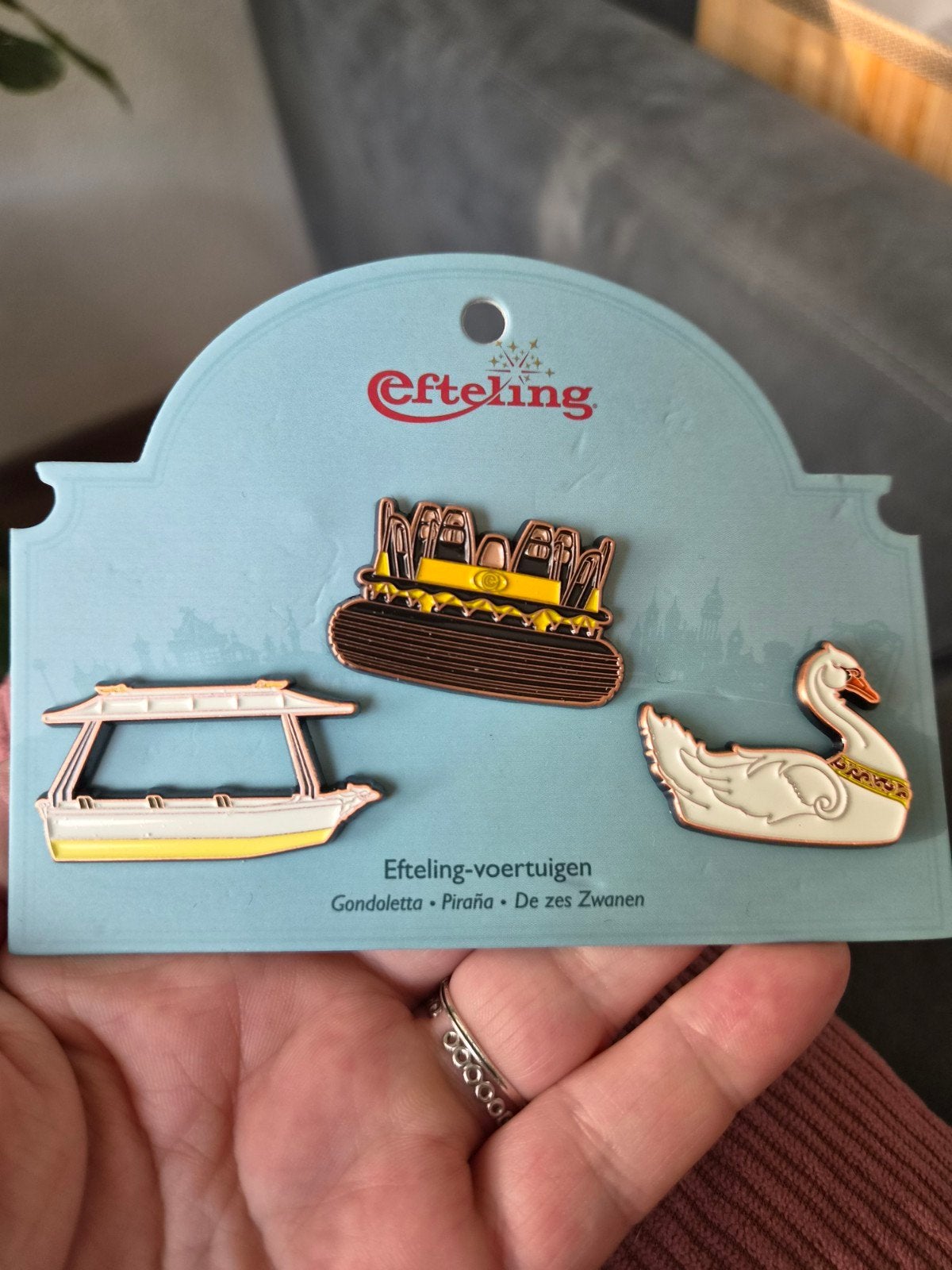 Efteling pin set, Verzamelen, Efteling, Ophalen, Button of Speldje