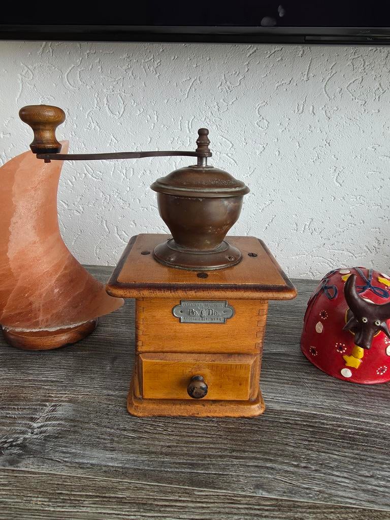 Oude koffiemolen van Pe. De., Ophalen of Verzenden