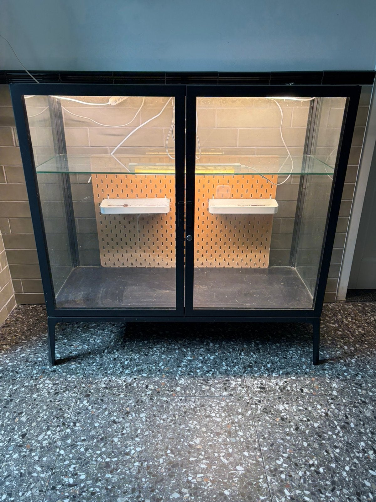 Greenhouse compeet met verlichting, Ophalen, Zo goed als nieuw, 25 tot 50 cm, Minder dan 100 cm