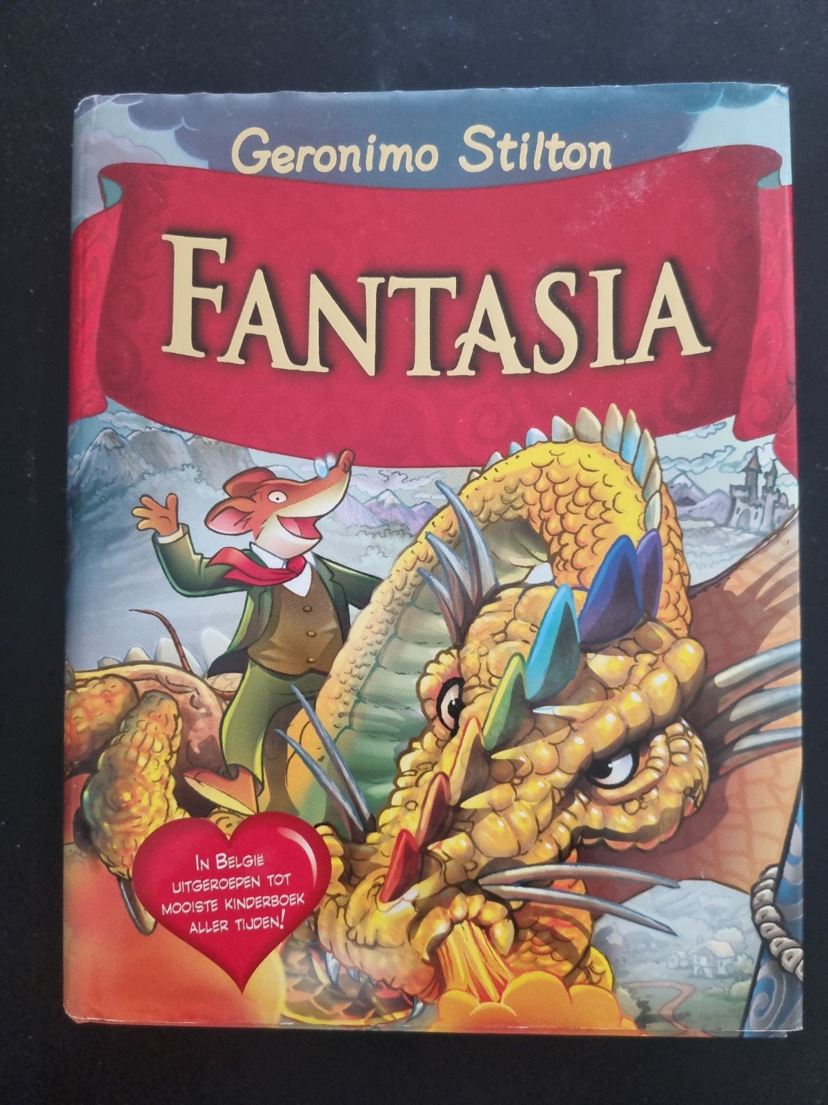 Geronimo Stilton - Fantasia (Hardcover), Boeken, Ophalen of Verzenden, Gelezen