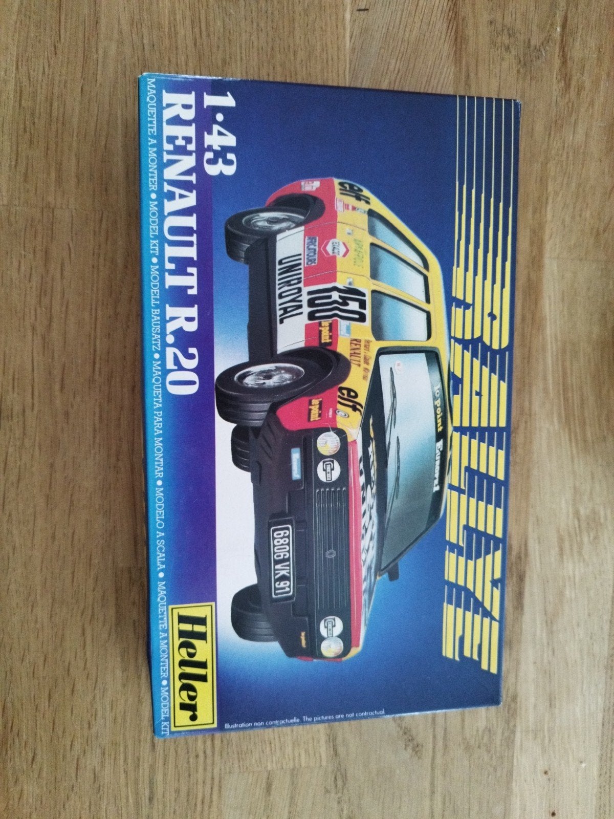 Heller 1:43 Renault R.20 Paris-Dakar modelauto, Auto, 1:32 tot 1:50, Nieuw, Ophalen of Verzenden