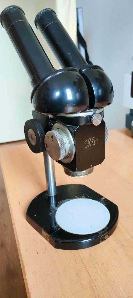 Stereo microscoop Carl Zeiss, Audio, Tv en Foto, Optische apparatuur | Microscopen, Ophalen of Verzenden, Gebruikt, Minder dan 400x