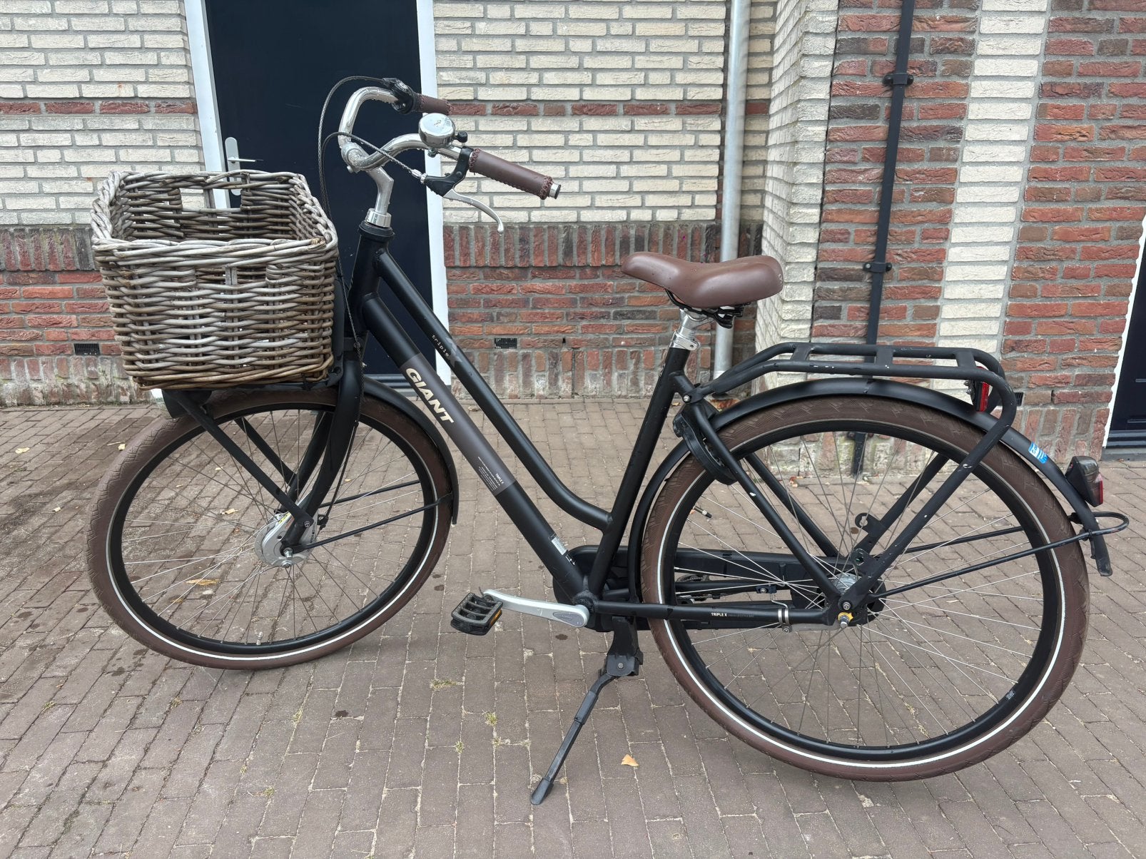 Giant trople x dames fiets, Ophalen, Terugtraprem, Gebruikt, Versnellingen