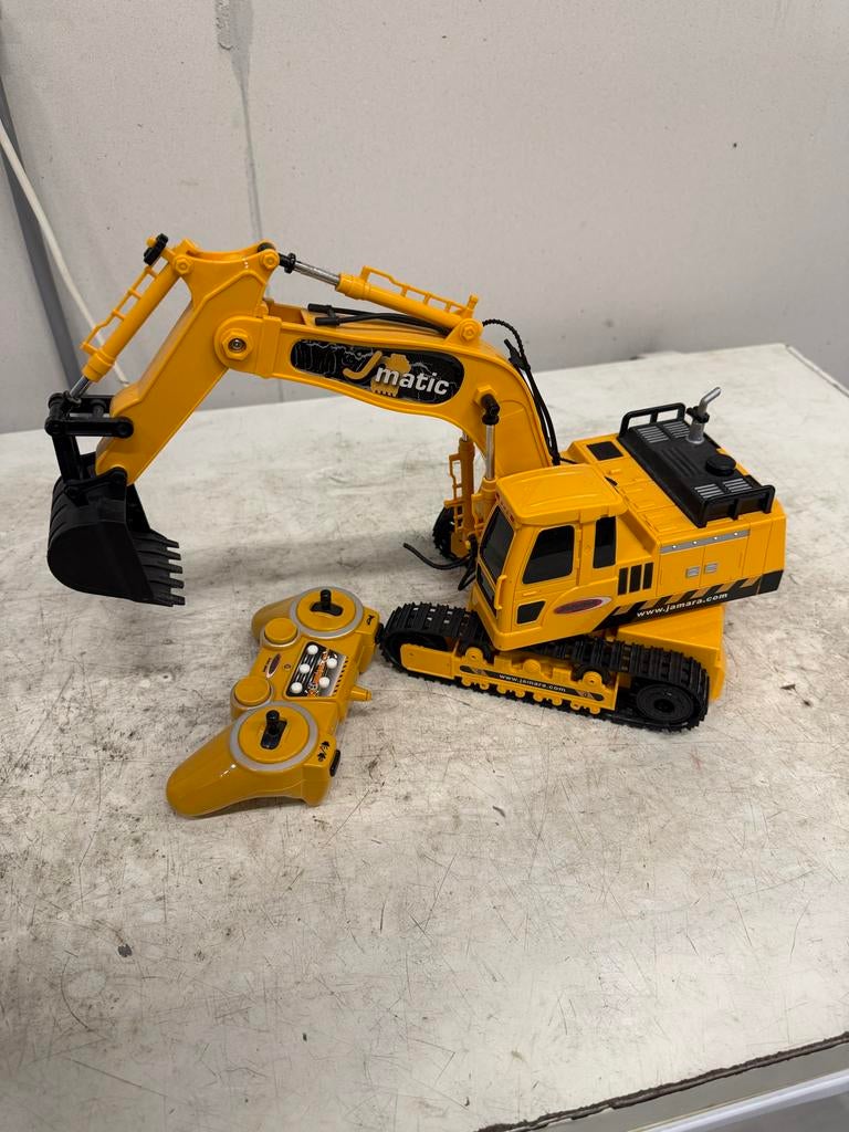 Jamara Matic RC Graafmachine met Afstandsbediening, Gebruikt, 1:50 of kleiner, Overige typen, Ophalen