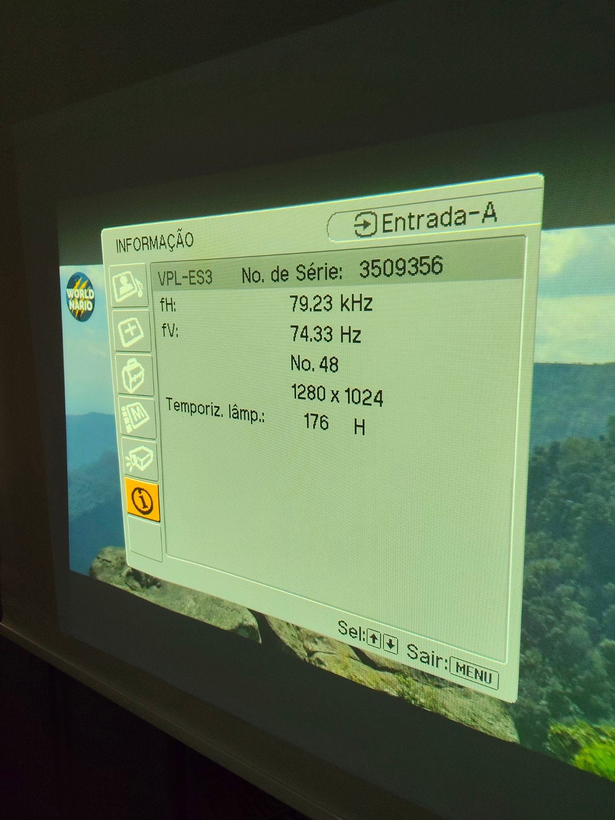 Sony VPL-ES3 Projector - Zo goed als nieuw, Audio, Tv en Foto, 1-7-1 Konan, Minato-ku, Tokyo 108-0075, Japan, Ophalen of Verzenden