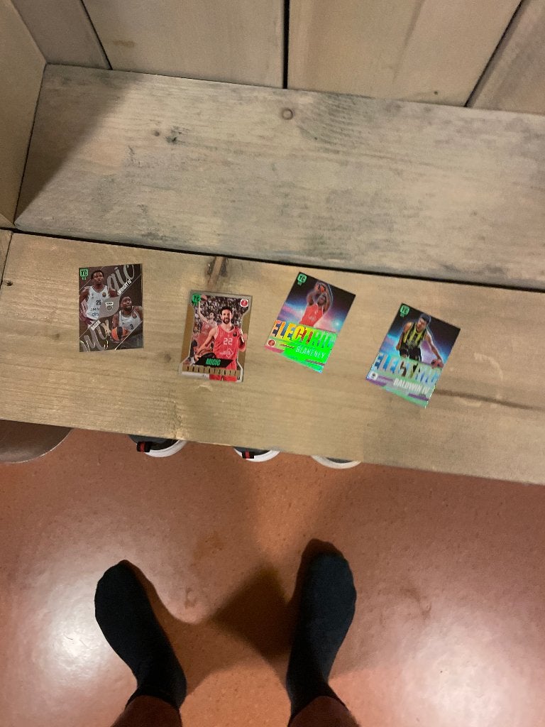 Basketbal kaartjes, Ophalen, Zo goed als nieuw, Meerdere plaatjes