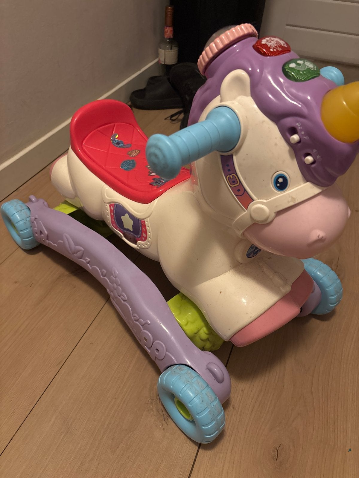 VTech Eenhoorn 3-in-1 Speel & Groei, Ophalen of Verzenden, Gebruikt, Overige typen, Met licht