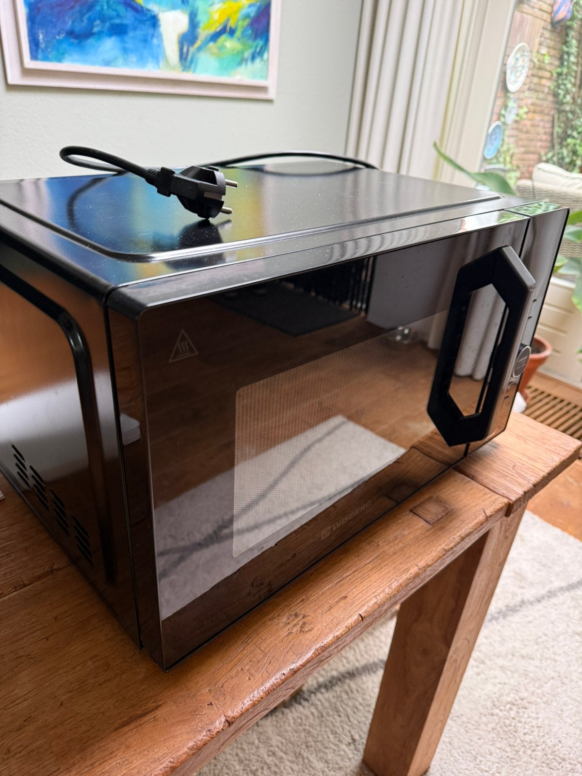 Zo goed als nieuwe Wisberg Combi-Magnetron (WB5CM29B), Witgoed en Apparatuur, Magnetrons, Ophalen, Combimagnetron, Grill, Zo goed als nieuw