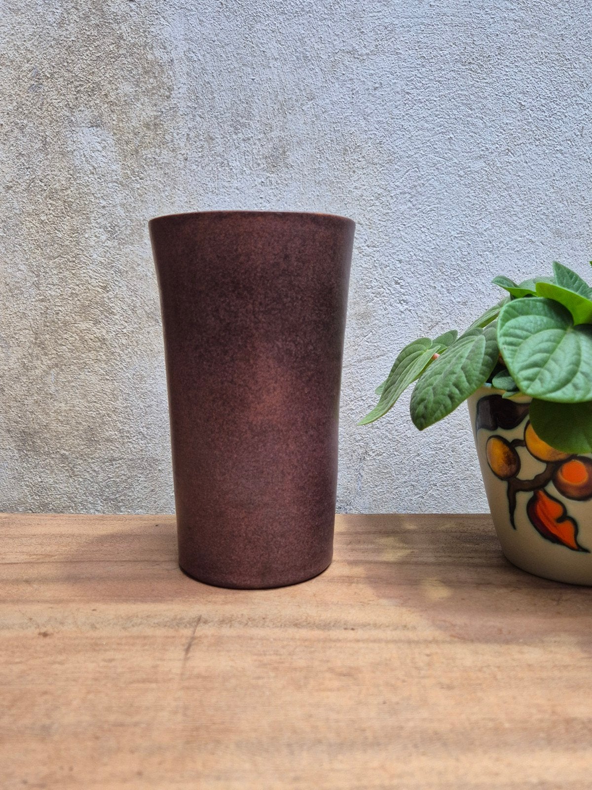 Vintage Lucie Q Bakker Keramiek Atelier Vaas., Ophalen of Verzenden