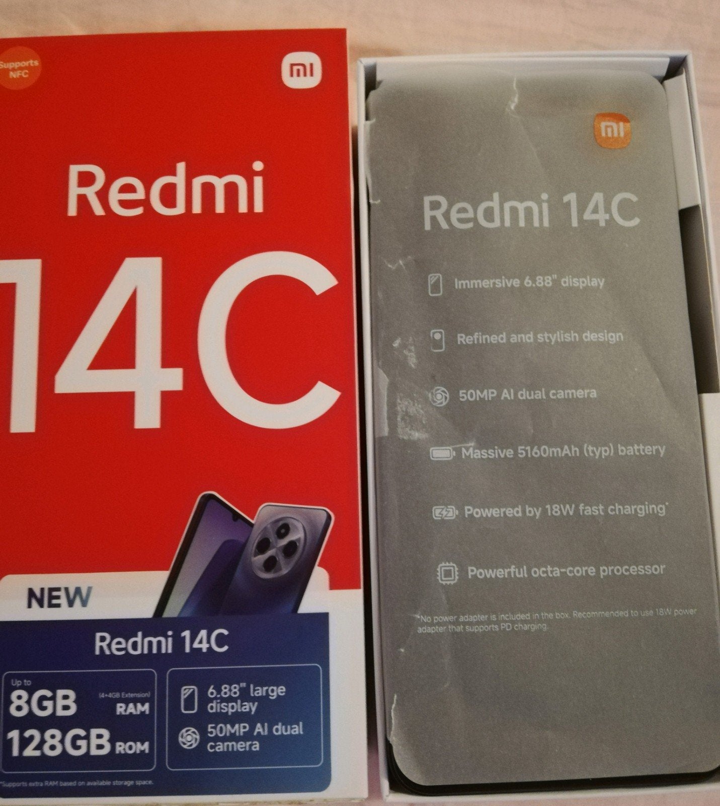 Redmi 14C, Telecommunicatie, Mobiele telefoons | Toebehoren en Onderdelen, Ophalen, Zo goed als nieuw, Overige typen