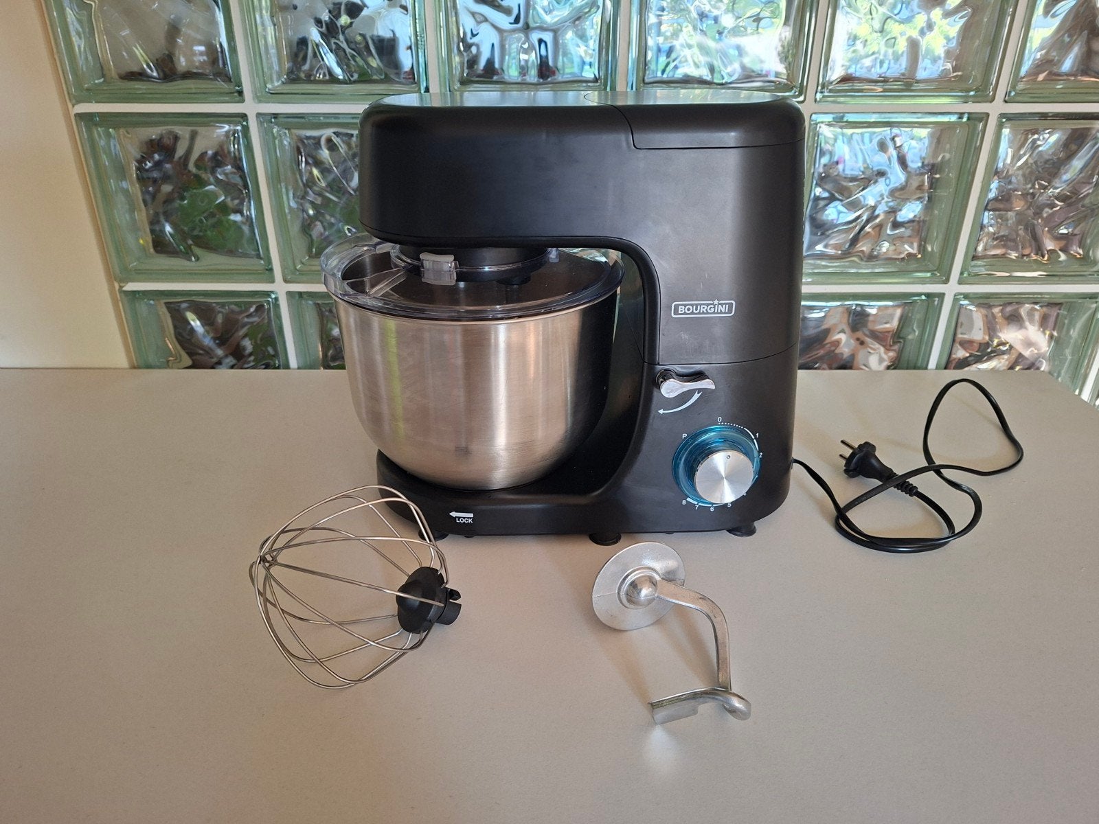 Bourgini keukenmachine, 4 liter of meer, Ophalen, Zo goed als nieuw, 3 snelheden of meer