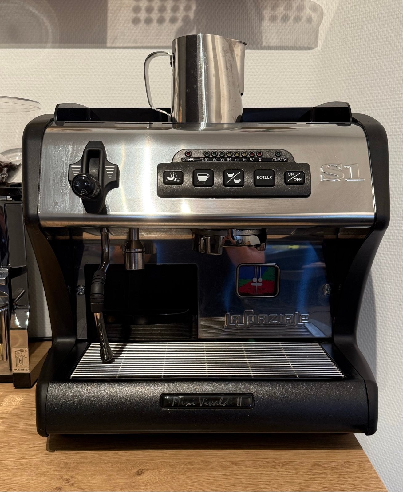 La Spaziale S1 Mini Vivaldi II Espressomachine, Stoompijpje, Espresso apparaat, Zo goed als nieuw, 2 tot 4 kopjes