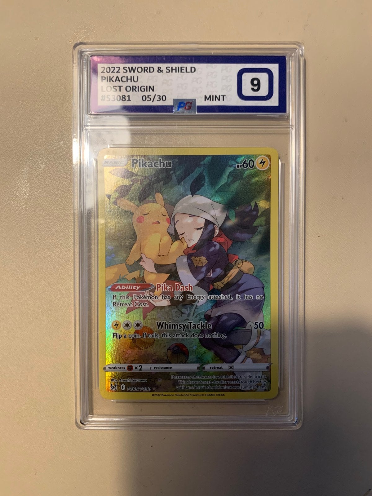 Pikachu 2022 Sword and Shield. PG 9, Ophalen of Verzenden, Zo goed als nieuw