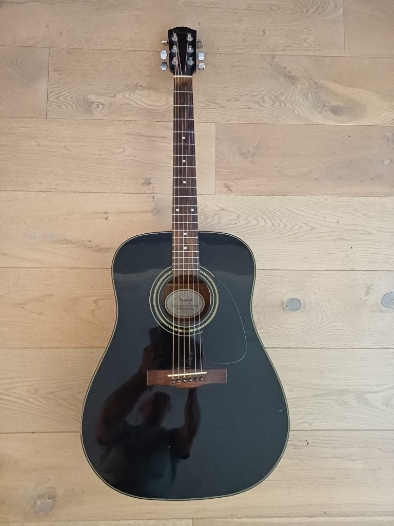 Fender akoestische gitaar DG 11, Ophalen of Verzenden, Gebruikt, Western- of Steelstringgitaar, Met (piezo-)element