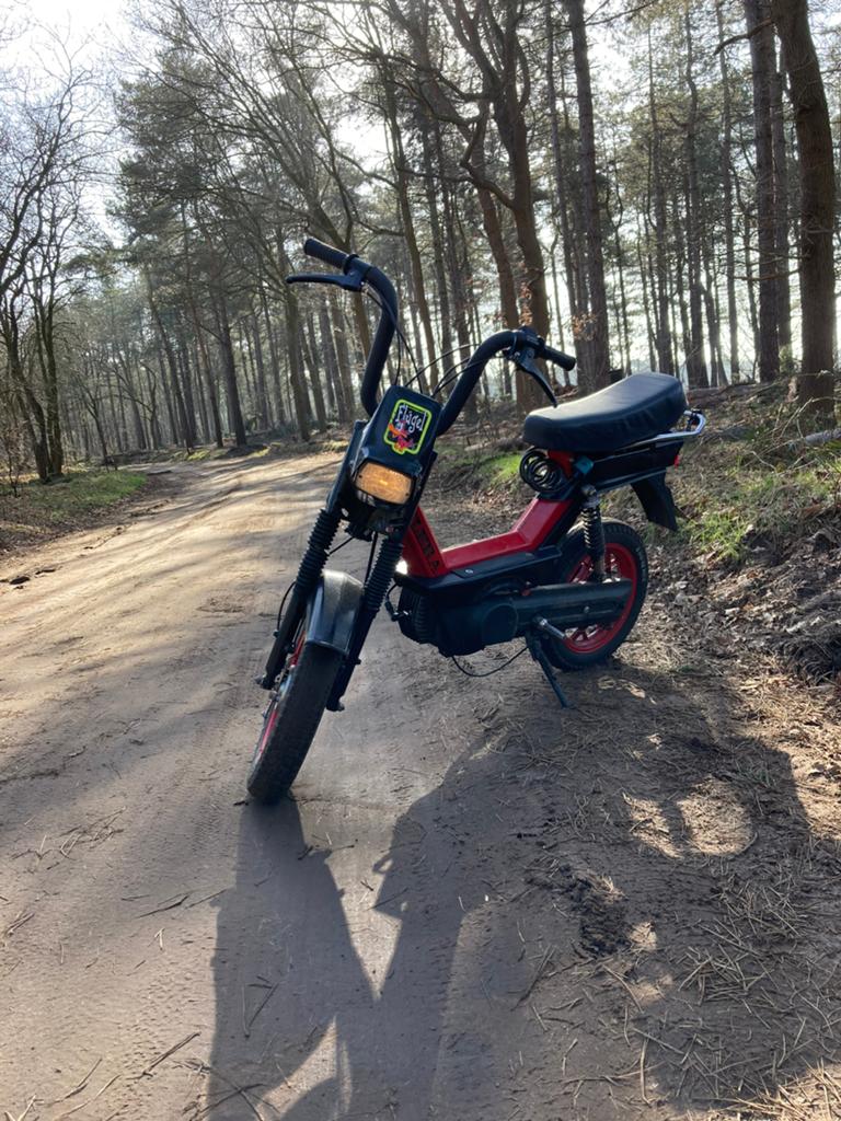 Mooie gilera citta orgineel 50cc te koop met bromklok, Ophalen, Gebruikt, Overige modellen, Maximaal 45 km/u