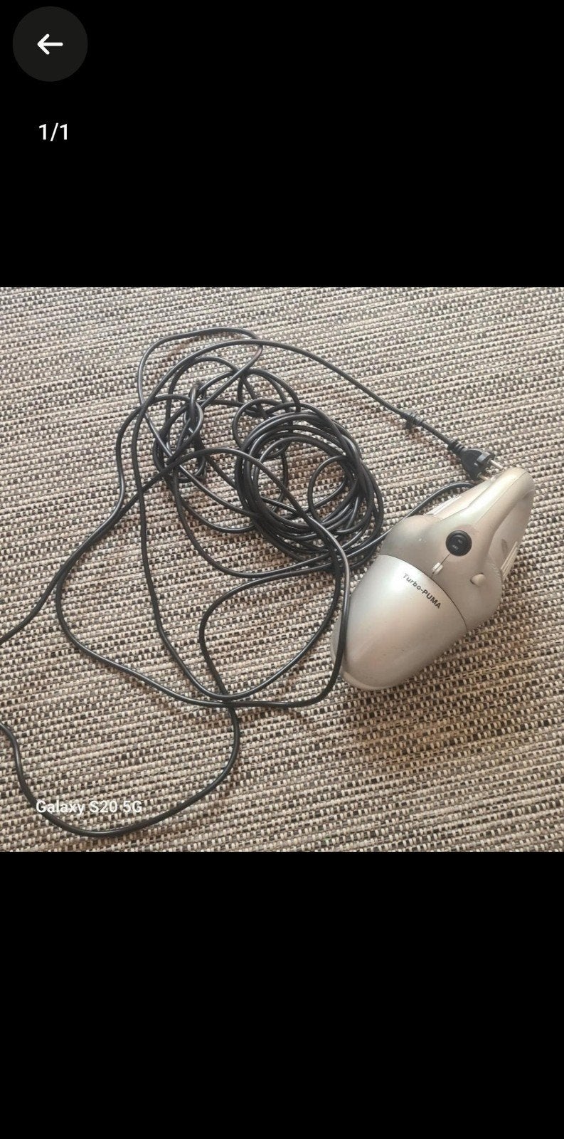 Turbo-PUMA Kruimeldief - Compact en Handig, Witgoed en Apparatuur, Overige merken, Gebruikt, Kruimeldief, Ophalen of Verzenden