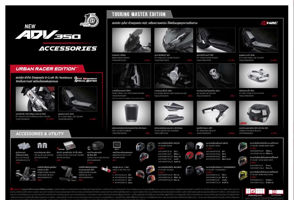 Honda ADV 350 H2C onderdelen, Motoren, Ophalen, Gebruikt