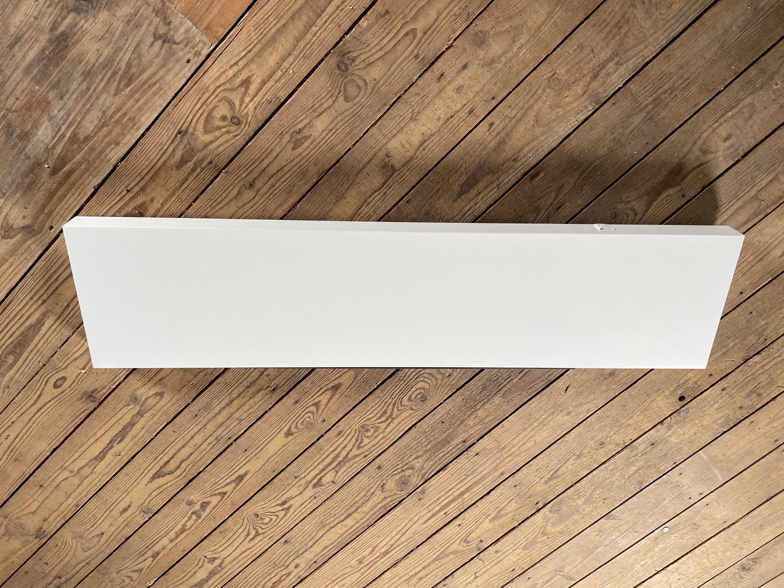 Witte IKEA plank - Zwevend wandrek, Ophalen, Gebruikt