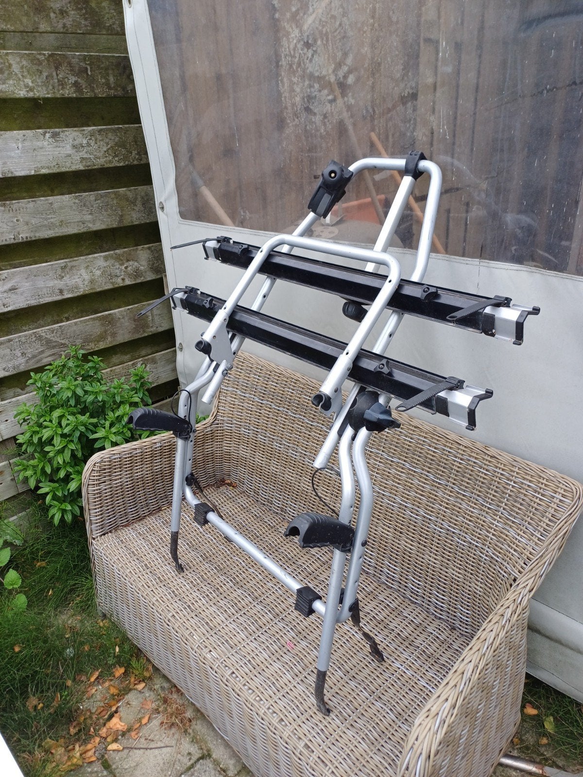 Thule Fietsendrager voor 2 fietsen - Gebruikt, Auto diversen, Ophalen, 2 fietsen, Gebruikt, Achterklepdrager