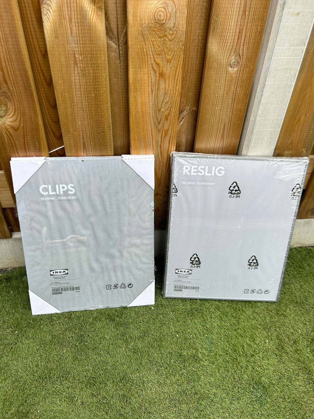 Ikea clips en reslig fotolijst, Ophalen of Verzenden, Zo goed als nieuw, Overige typen