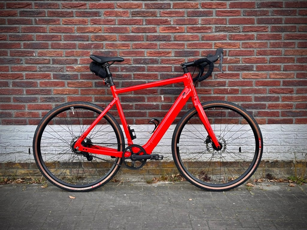 Momentum (GIANT) Voya E+ ; cross / urban dropbar E-hybride, Ophalen, Giant, Zo goed als nieuw, Schijfrem