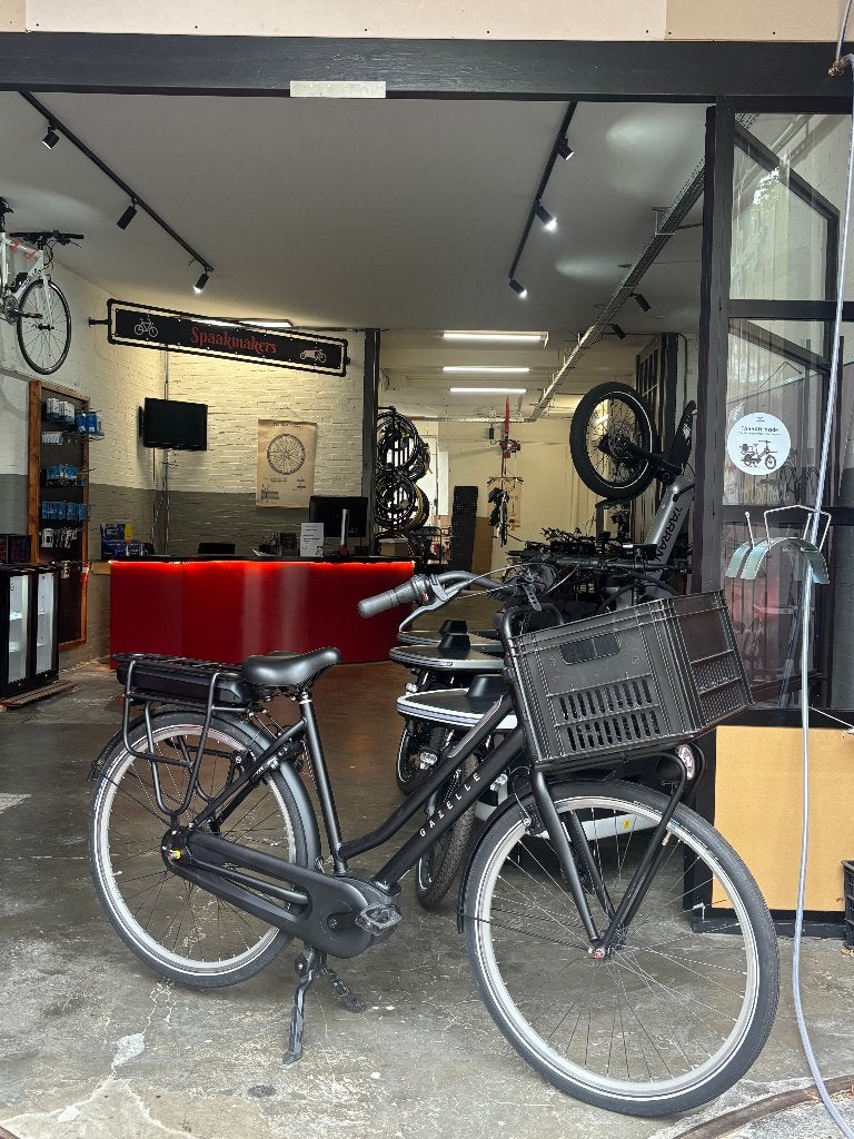 Gazelle Heavy Duty Moederfiets HMP - Zwart, Ophalen, Gebruikt, Gazelle, Spaakmakers@gmail.com