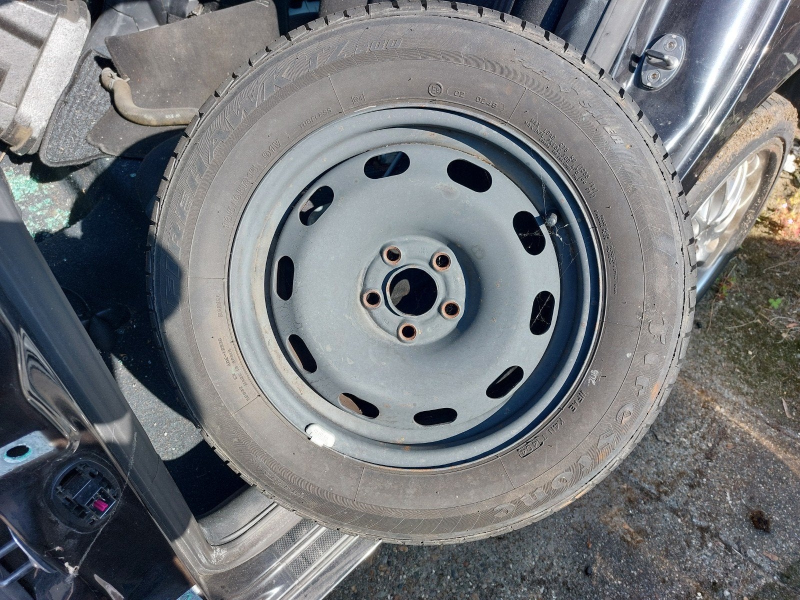 Reservewiel Seat Volkswagen VAG 195/65R15   5x112 nieuw, Ophalen of Verzenden, Gebruikt, Seat