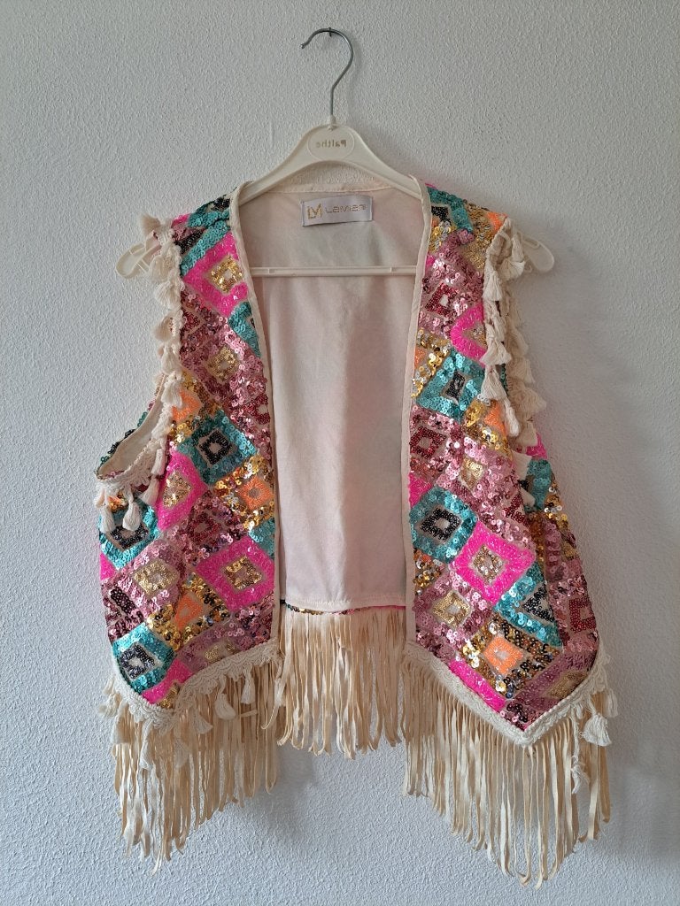 lamiar hesje maat m, Kleding | Dames, Bodywarmers, Lamiar, Ophalen of Verzenden, Zo goed als nieuw, Maat 38/40 (M)