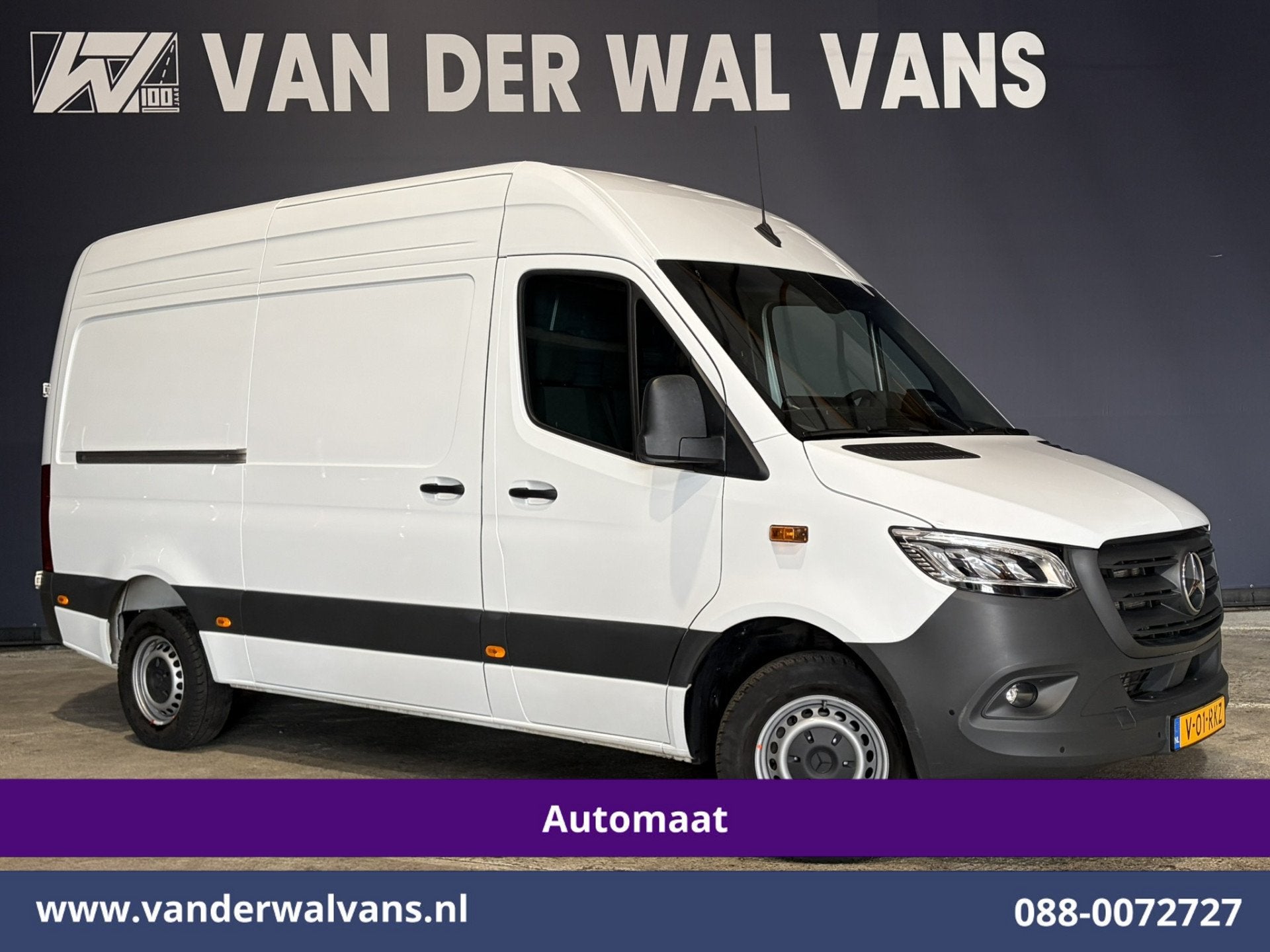 Mercedes-Benz Sprinter 317 CDI 170pk 9G-Tronic Automaat L2H2, Automaat, Dealer onderhouden, Gebruikt, 4 cilinders