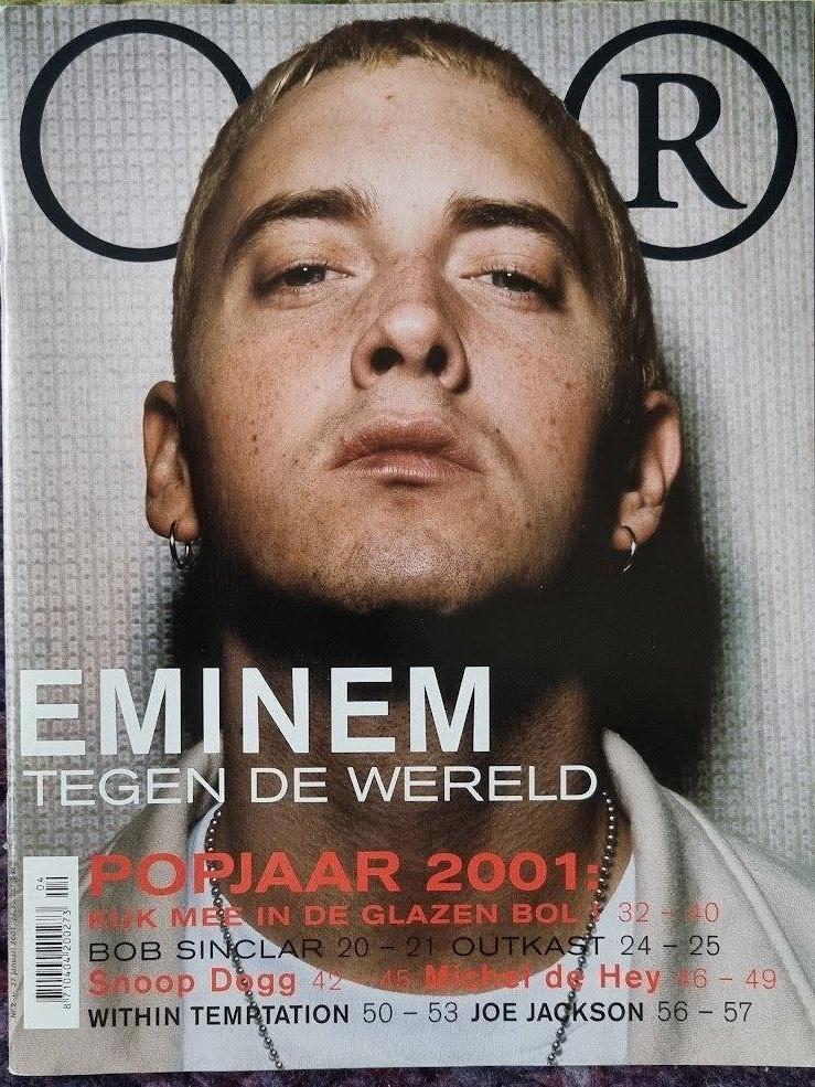 OOR 2-2001 Eminem Outkast Snoop Dogg Within Temptation, Ophalen of Verzenden, Zo goed als nieuw, Muziek, Film of Tv