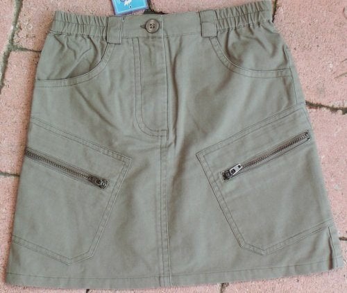 Maat 104 Khaki/groene rok Little Angels NIEUW (4367), Kinderen en Baby's, Meisje, Nieuw, Ophalen of Verzenden, Jurk of Rok