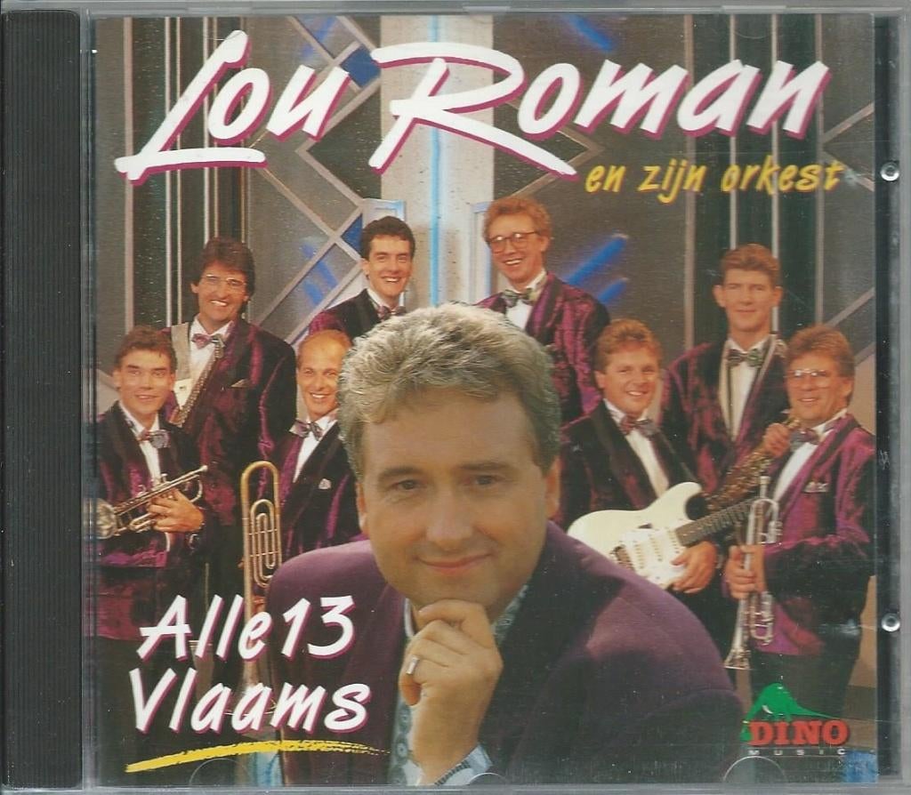 CD Lou Roman en zijn Orkest, Ophalen of Verzenden, Gebruikt, Levenslied of Smartlap