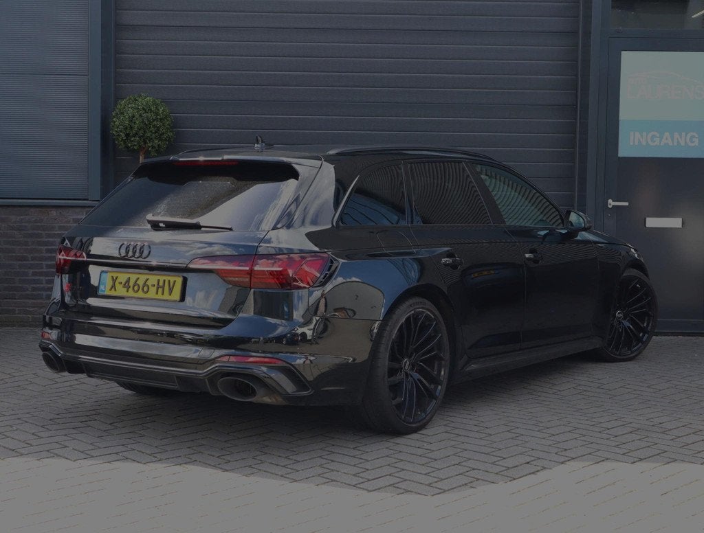 Audi A4 Avant 2.9 TFSI RS 4 quattro | Keramisch | RS dynamic, Auto's, Audi, Automaat, Gebruikt, Skiluik, Zwart