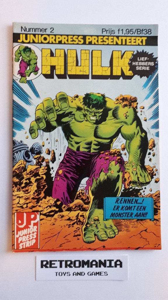 strip - hulk nummer 2, Eén stripboek, Verzenden, Zo goed als nieuw