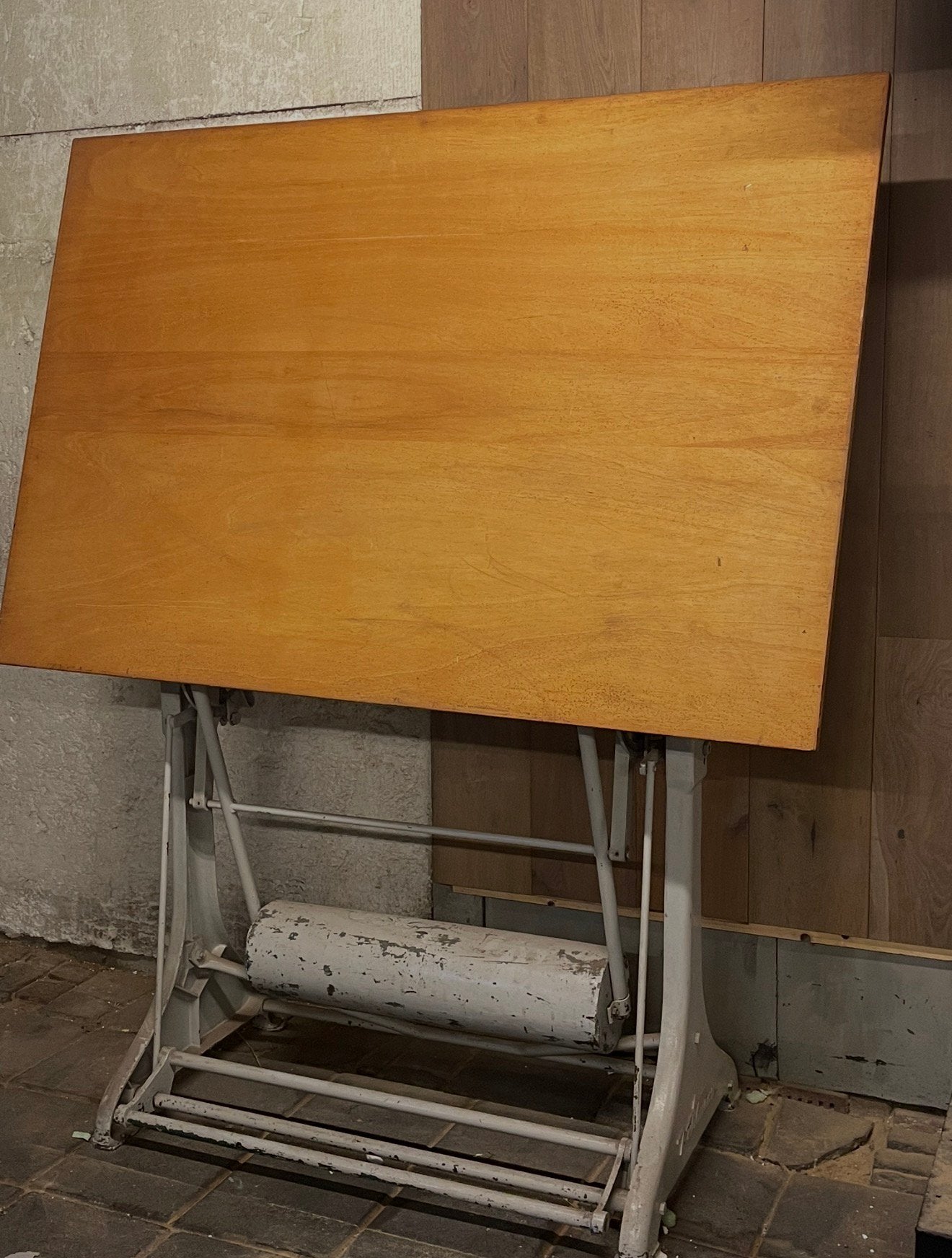 Vintage teken tafel, Doe-het-zelf en Verbouw, Ophalen, Gebruikt
