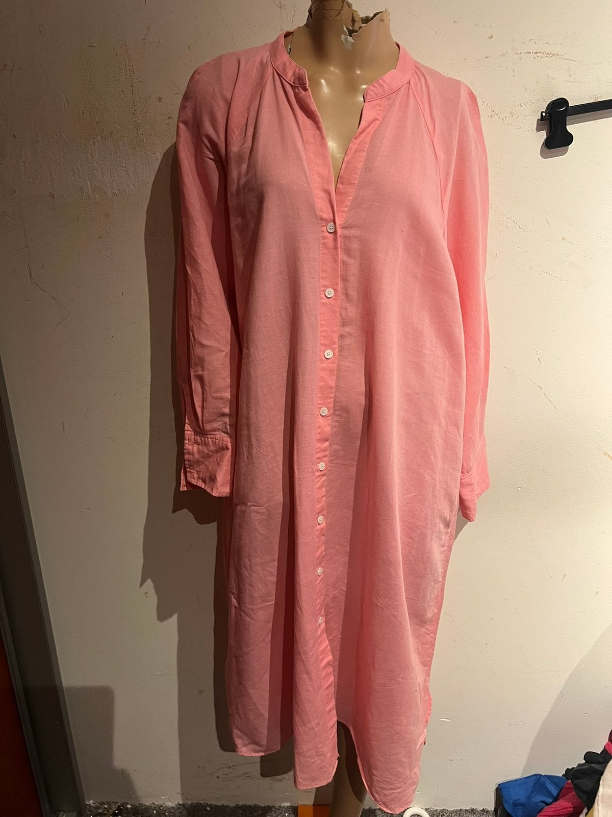 ZARA jurk maat xl linnen & katoen zgan, Kleding | Dames, G, Zara, Ophalen of Verzenden, Zo goed als nieuw
