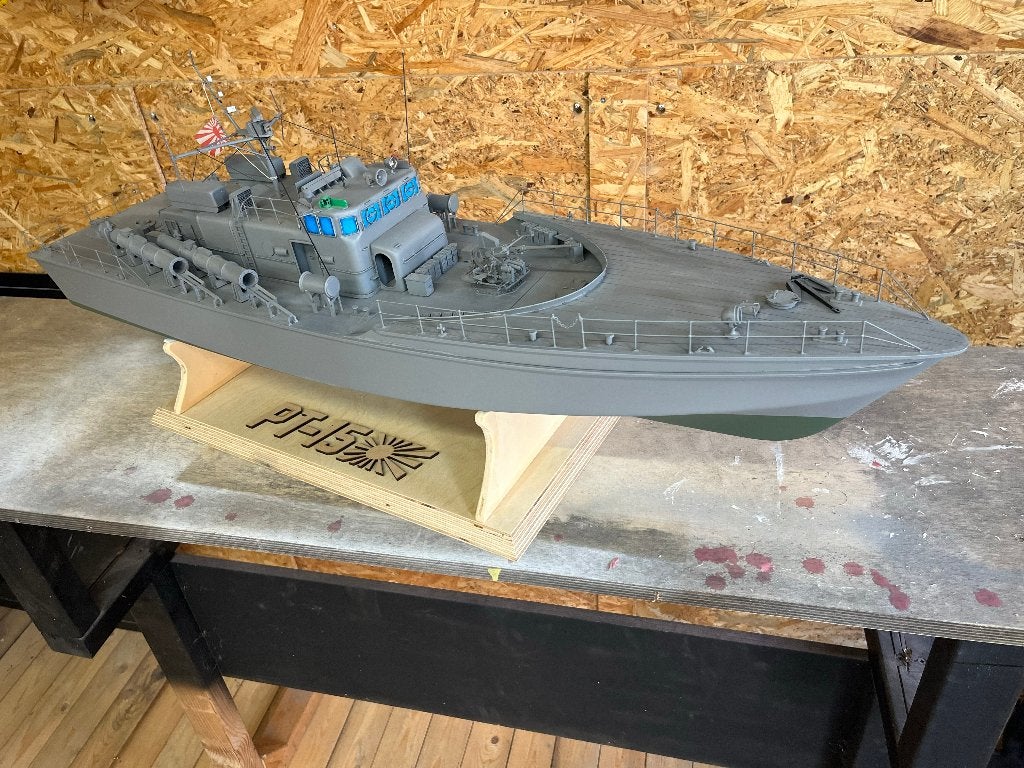 Robbe PT-15 Japanse Torpedo boat, Ophalen, Zo goed als nieuw