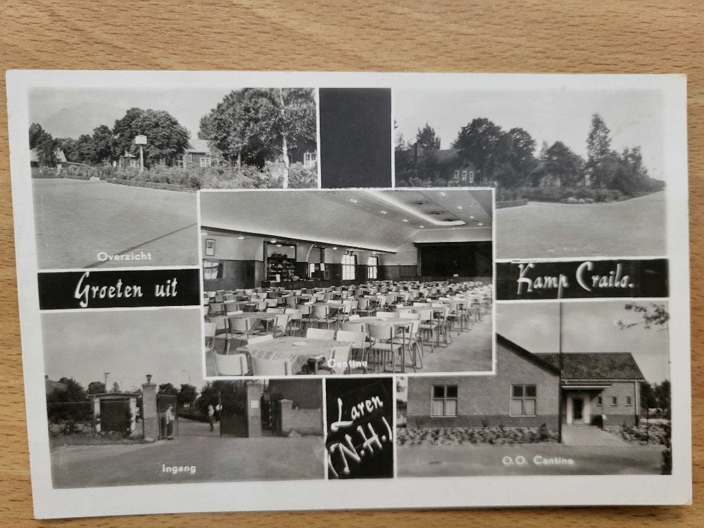 ansicht LAREN Kamp Crailoo Kazerne Militair, Ophalen of Verzenden, Voor 1920, Noord-Holland