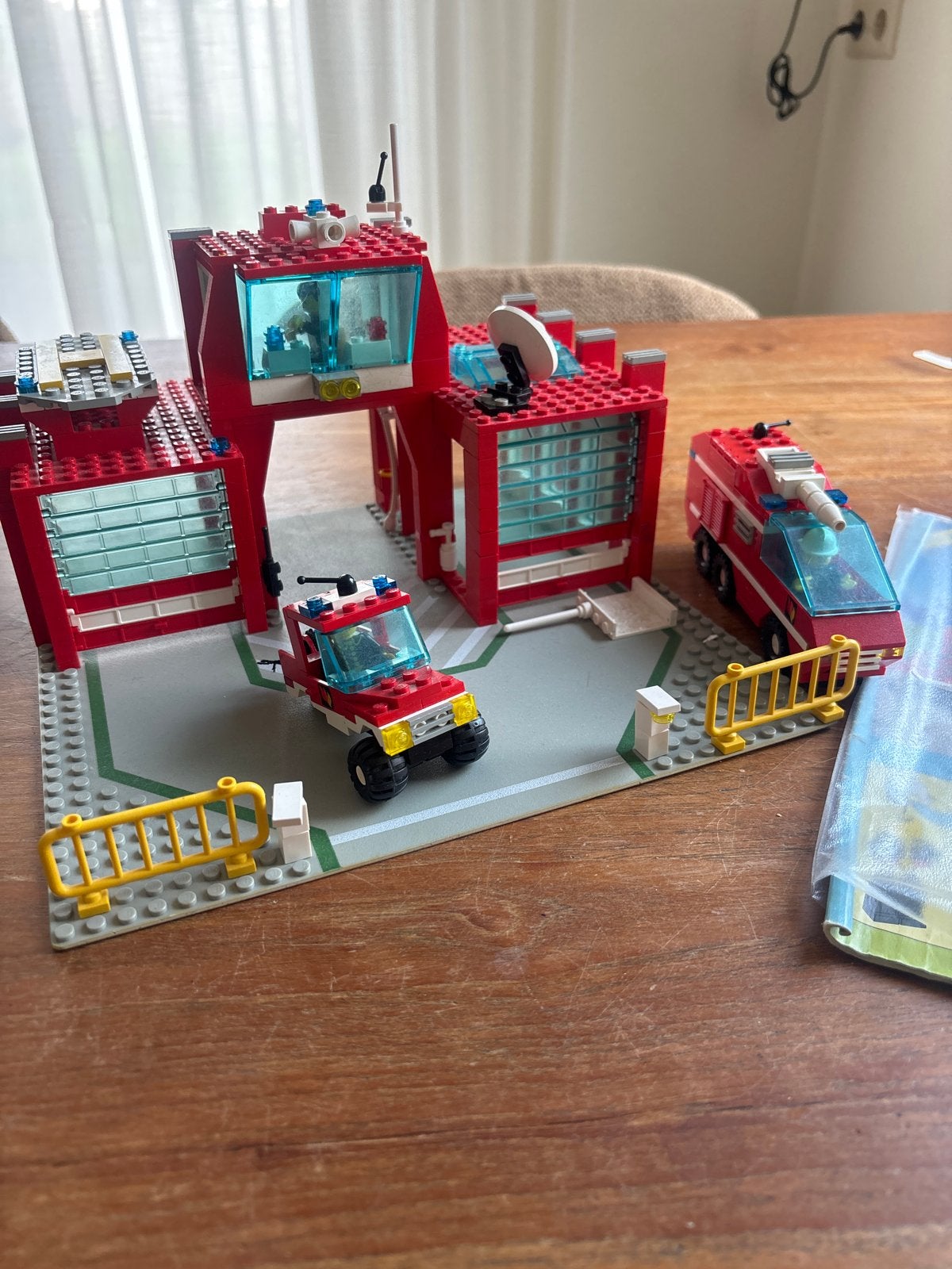 LEGO Classic Town Brandweer Commandocentrum (6389), Ophalen, Lego, Compleet, Complete set