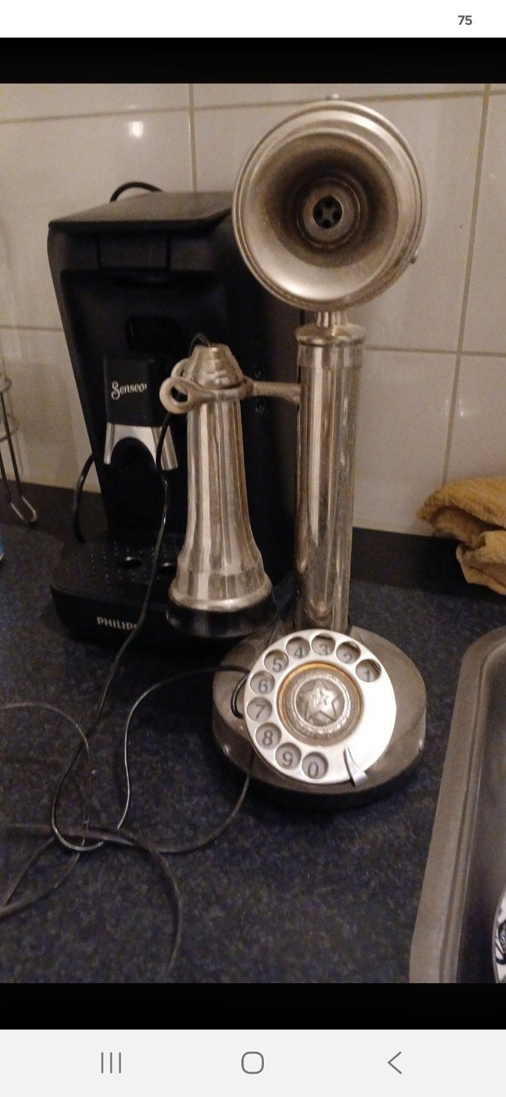 telefoon oude stijl, Ophalen of Verzenden, Met draaischijf