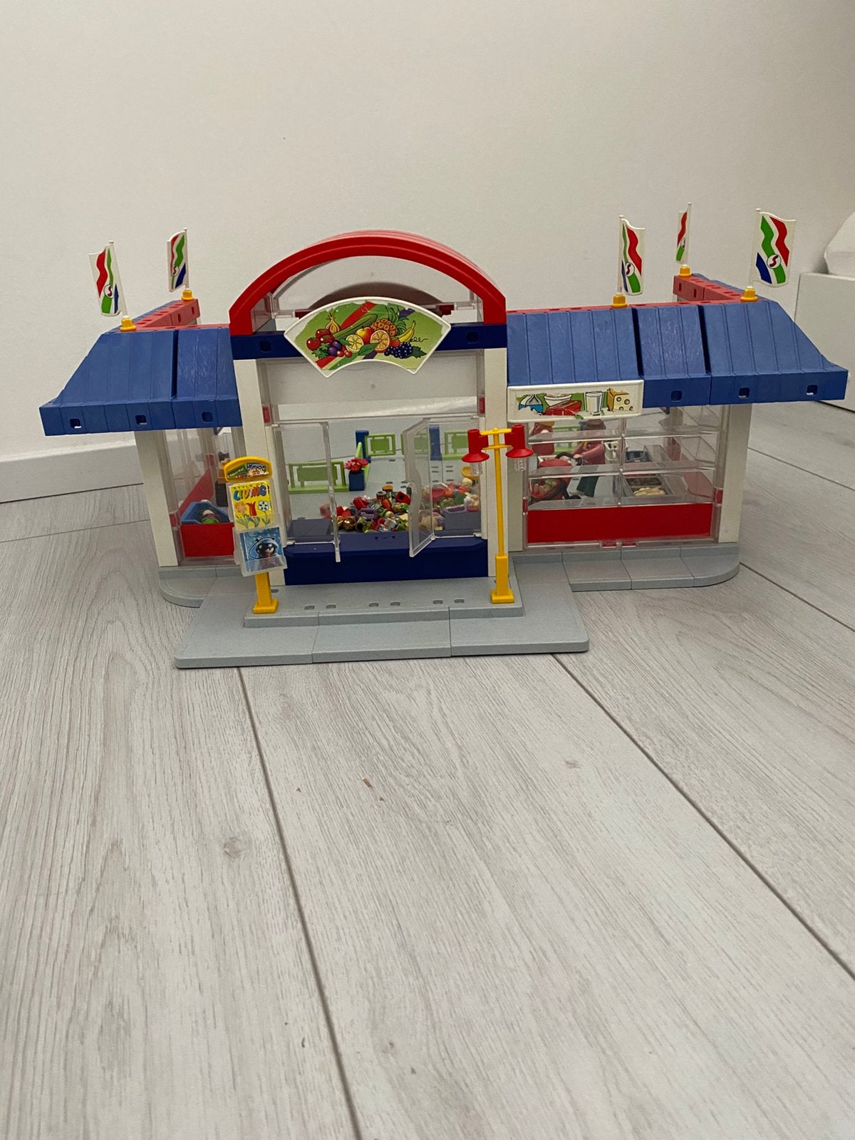 TK Playmobil supermarkt (zoals verbeeld, Ophalen of Verzenden, Gebruikt