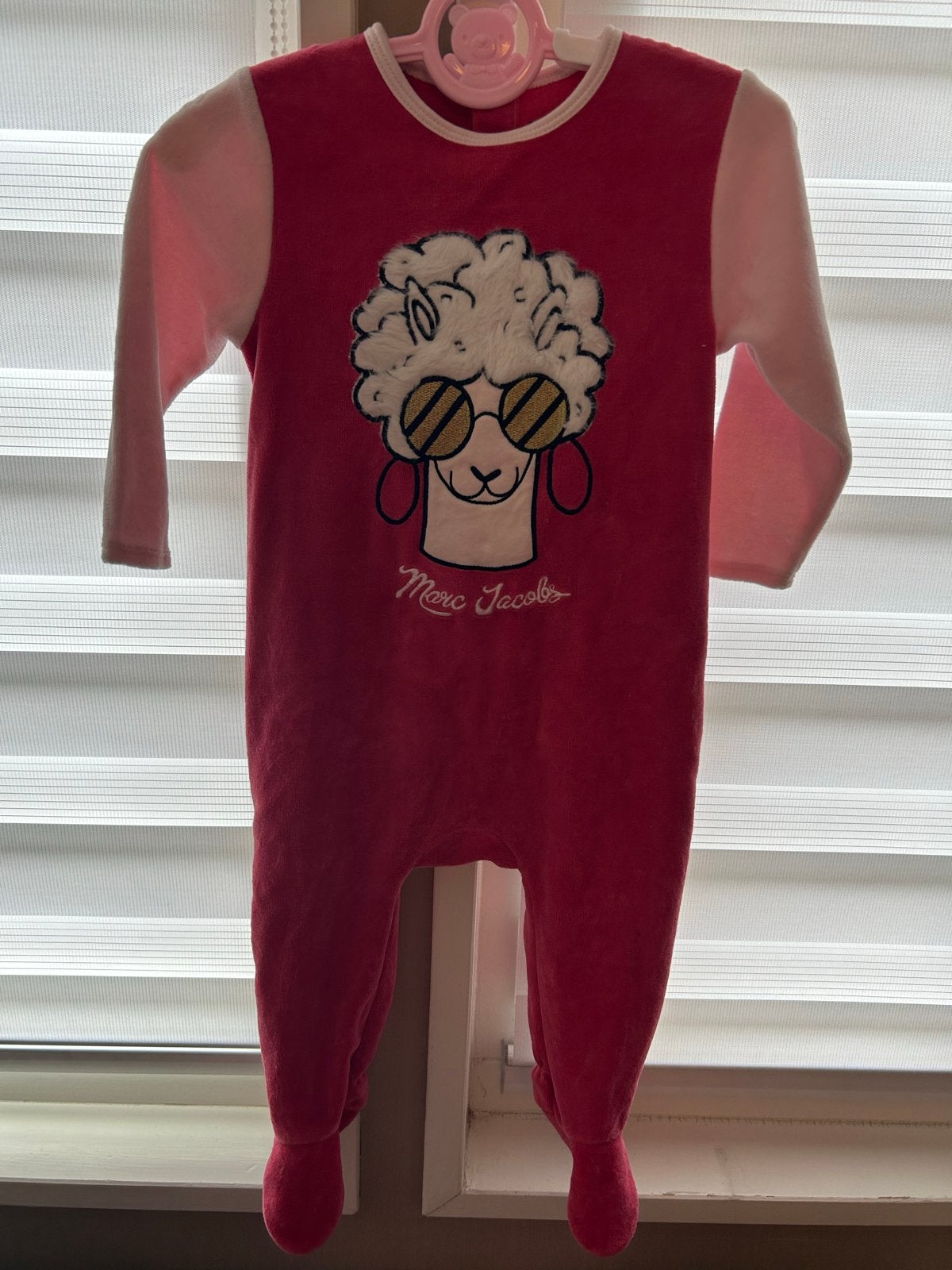 Marc Jacobs Baby Romper - Roze met Lama Print, Ophalen of Verzenden, Zo goed als nieuw, Meisje