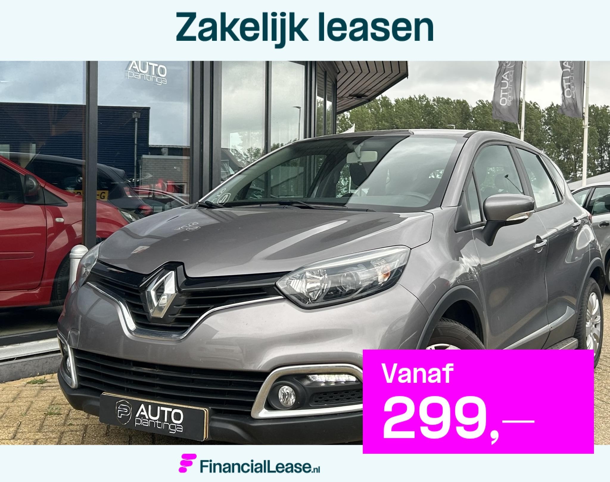 Renault Captur 0.9 TCe Expression 90PK | NL AUTO | Trekhaak, Voorwielaandrijving, 898 cc, Stof, Gebruikt
