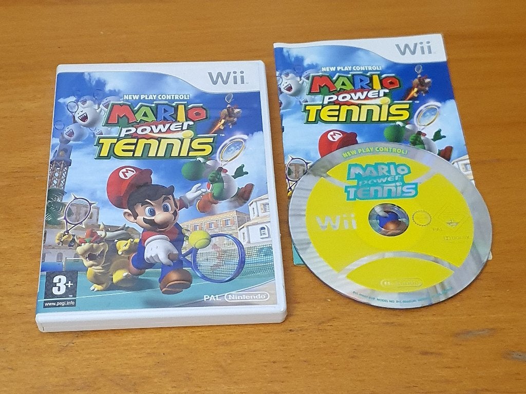 Wii | Mario Power Tennis, Spelcomputers en Games, Games | Nintendo Wii, Gebruikt, Ophalen of Verzenden, Sport, 3 spelers of meer