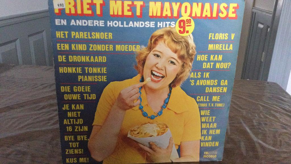 Friet net mayonaise Telstar lp, Ophalen of Verzenden, Gebruikt, Overige formaten, Nederlandstalig