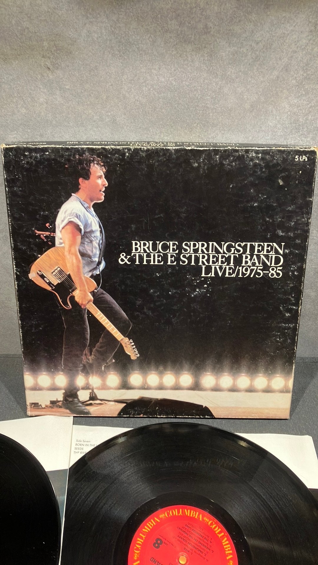 Bruce Springsteen & The E Street Band - Live /1975–85, Cd's en Dvd's, Boxset, Gebruikt, Originele persing, Ophalen of Verzenden