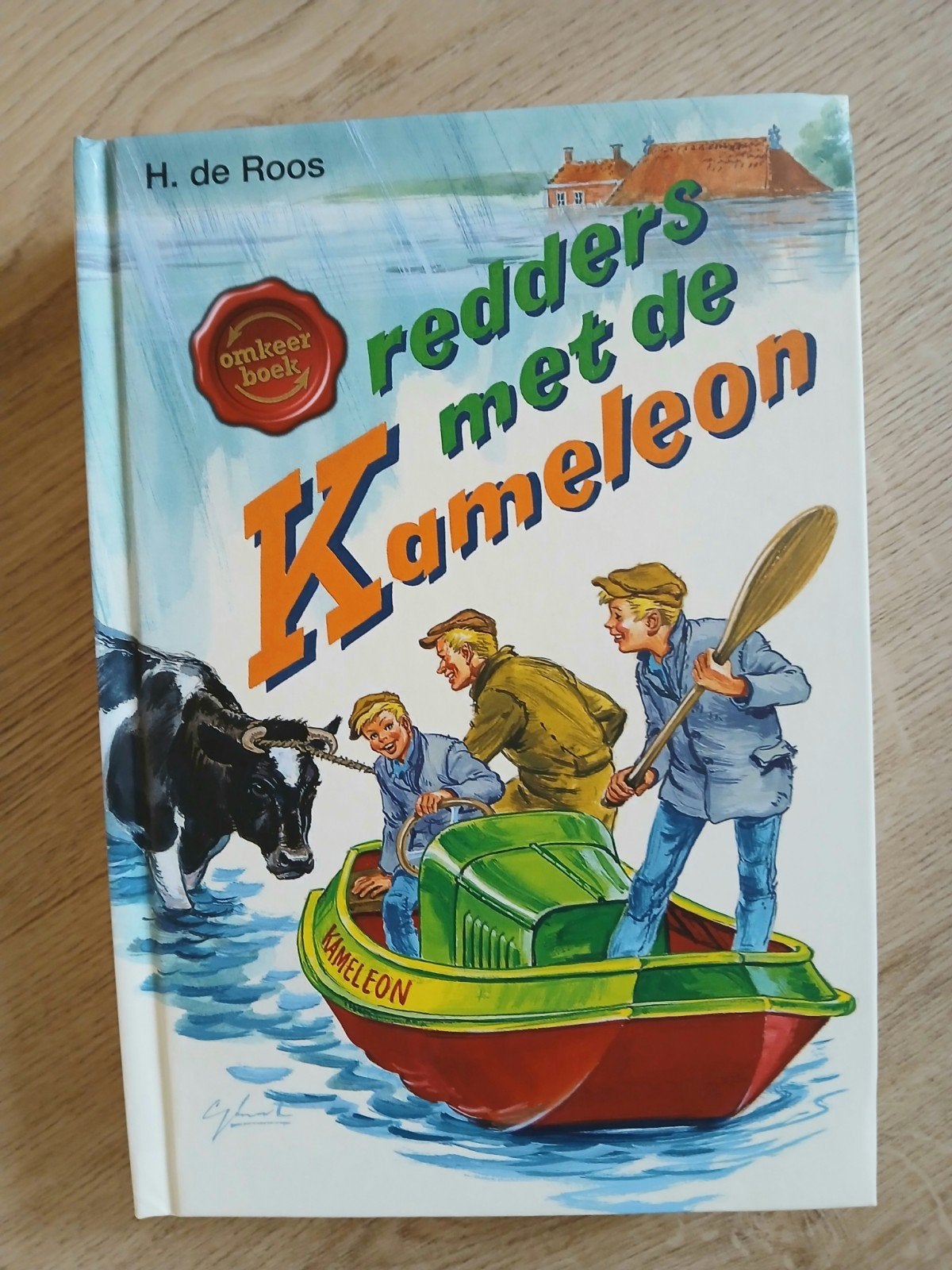 H. de Roos - Kameleon omkeerboek: Redders/Speurders, Ophalen of Verzenden, Zo goed als nieuw, H. de Roos, Fictie algemeen