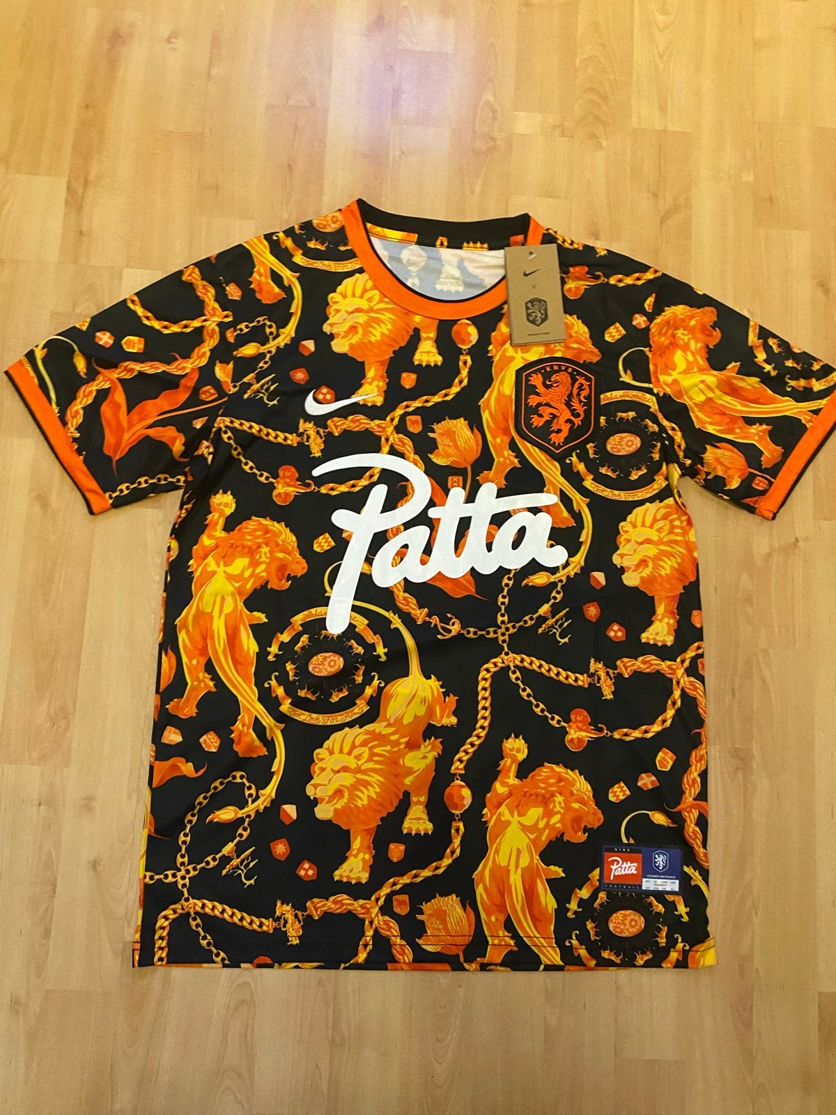 Patta x Nike x KNVB Leeuwen van Oranje Voetbalshirt, Maat M, Ophalen of Verzenden, Nieuw, Shirt