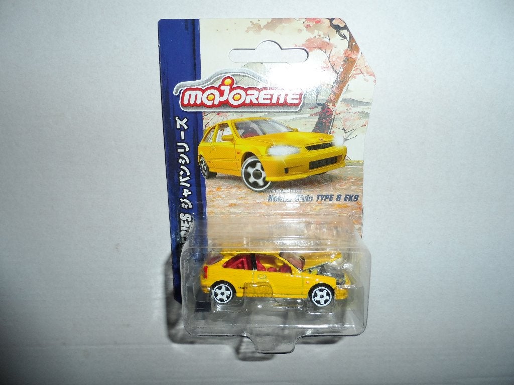 Majorette Japan Series - Honda Civic Type R EK9 - 1:64, Ophalen of Verzenden, Nieuw, Auto
