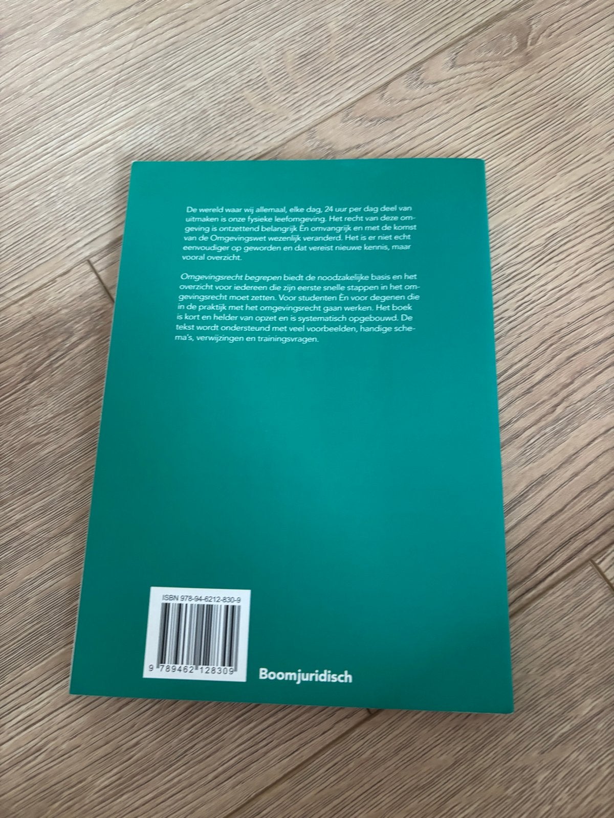 Omgevingsrecht Begrepen - Studieboek HBO/WO, Ophalen of Verzenden, Gamma, Zo goed als nieuw, HBO
